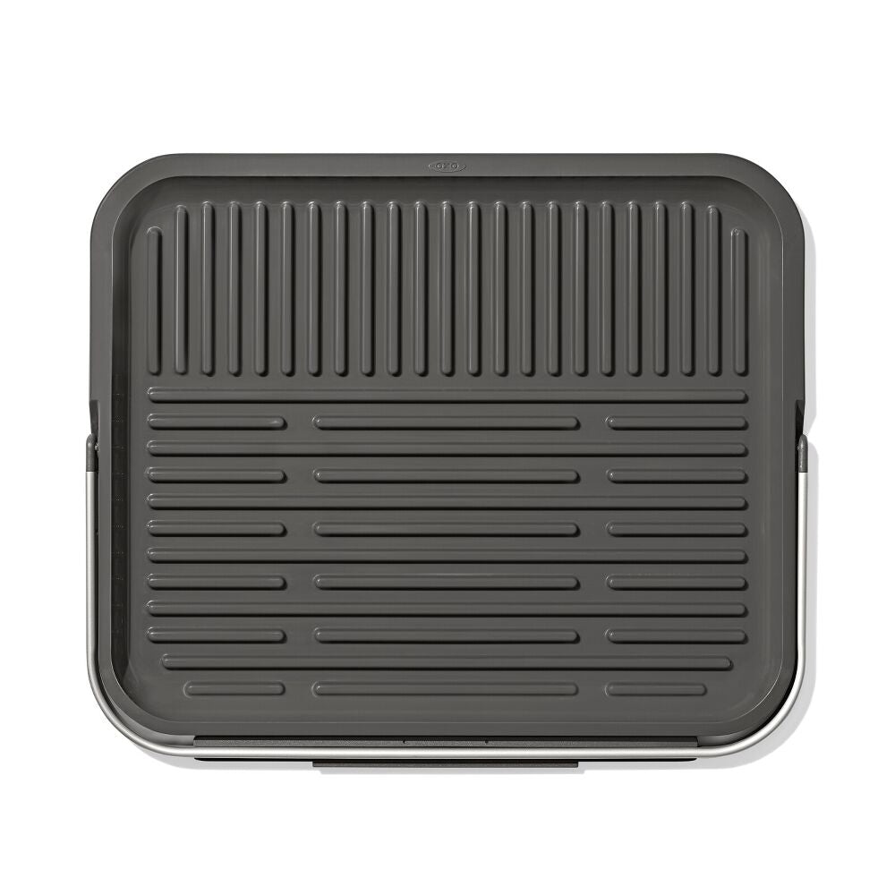 OXO Good Grips Compact Drying Rack with Dish Rest B4