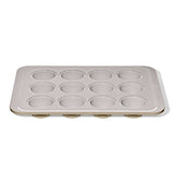 Non-Stick Pro Ceramic Coated Metal Bakeware 12 Cup Muffin Pan V4