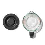 2 Cup Glass Measuring Cup with Lid J9