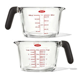 2-Cup and 4-Cup Glass Measuring Cup Set T4