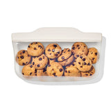 Silicone Reusable Bag - Snack Bag (12 oz) - Oat S5