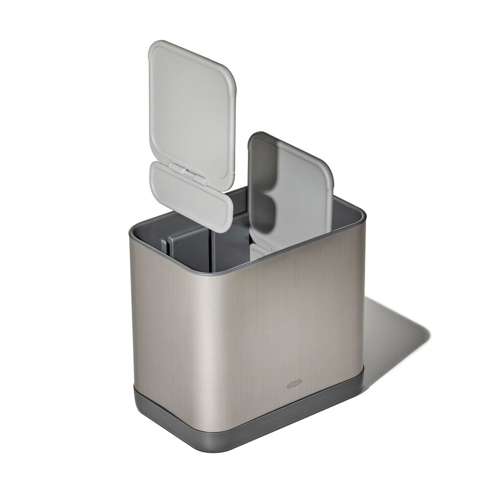 Adjustable Stainless Steel Utensil Holder - Large E0