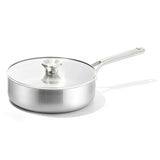 Stainless Steel Mira Series 3.3qt Saute And Lid J7