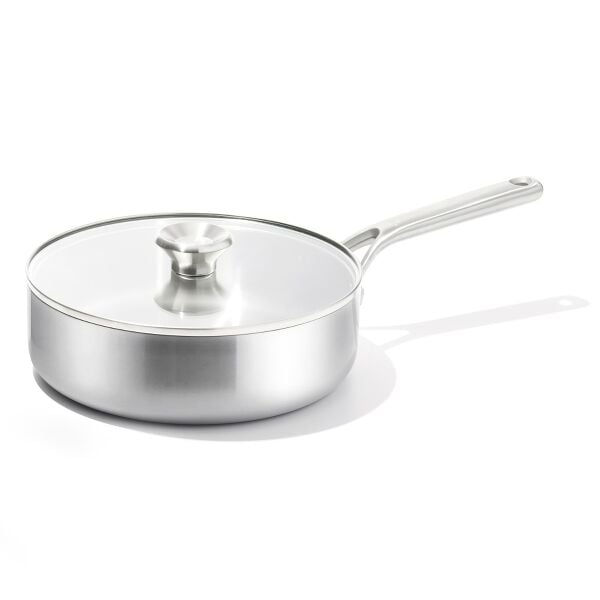 Stainless Steel Mira Series 3.3qt Saute And Lid J7