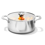 Stainless Steel Mira Series 5.2qt Casserole And Lid Q5
