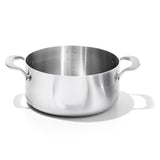 Stainless Steel Mira Series 5.2qt Casserole And Lid Q5