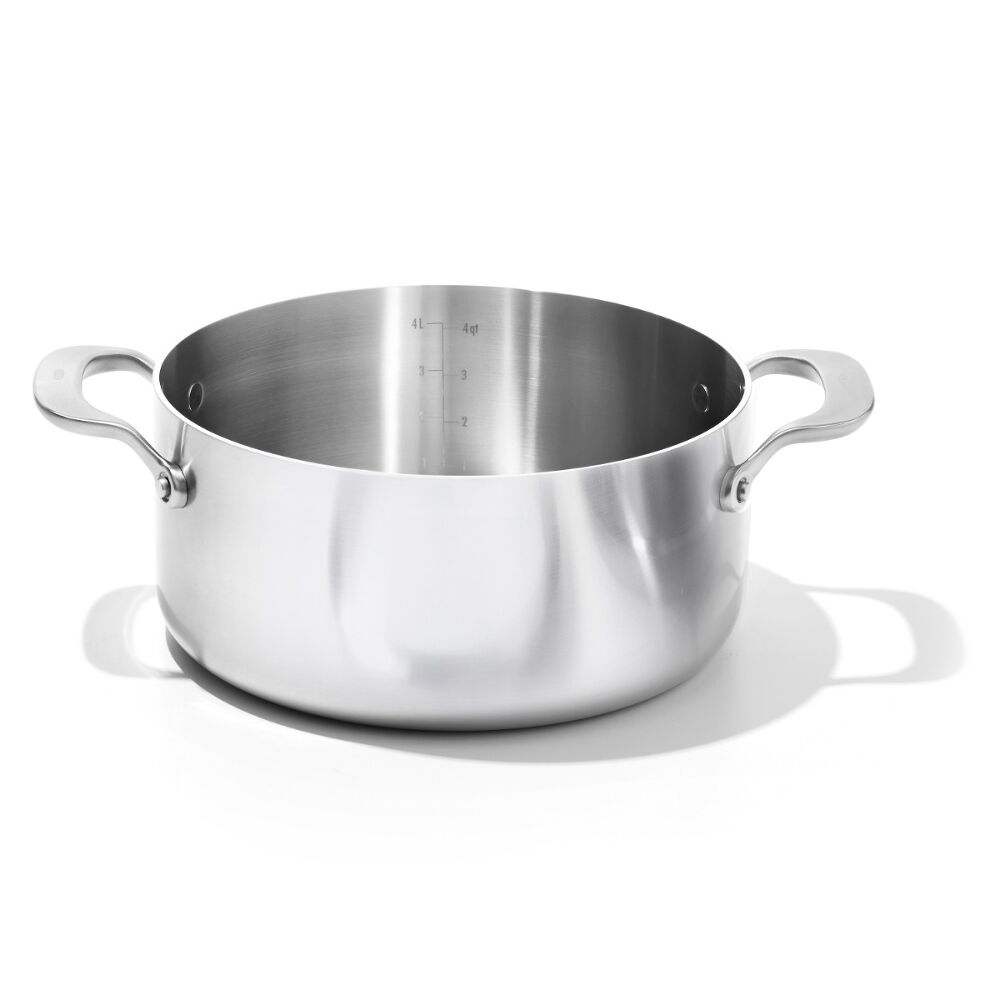 Stainless Steel Mira Series 5.2qt Casserole And Lid Q5