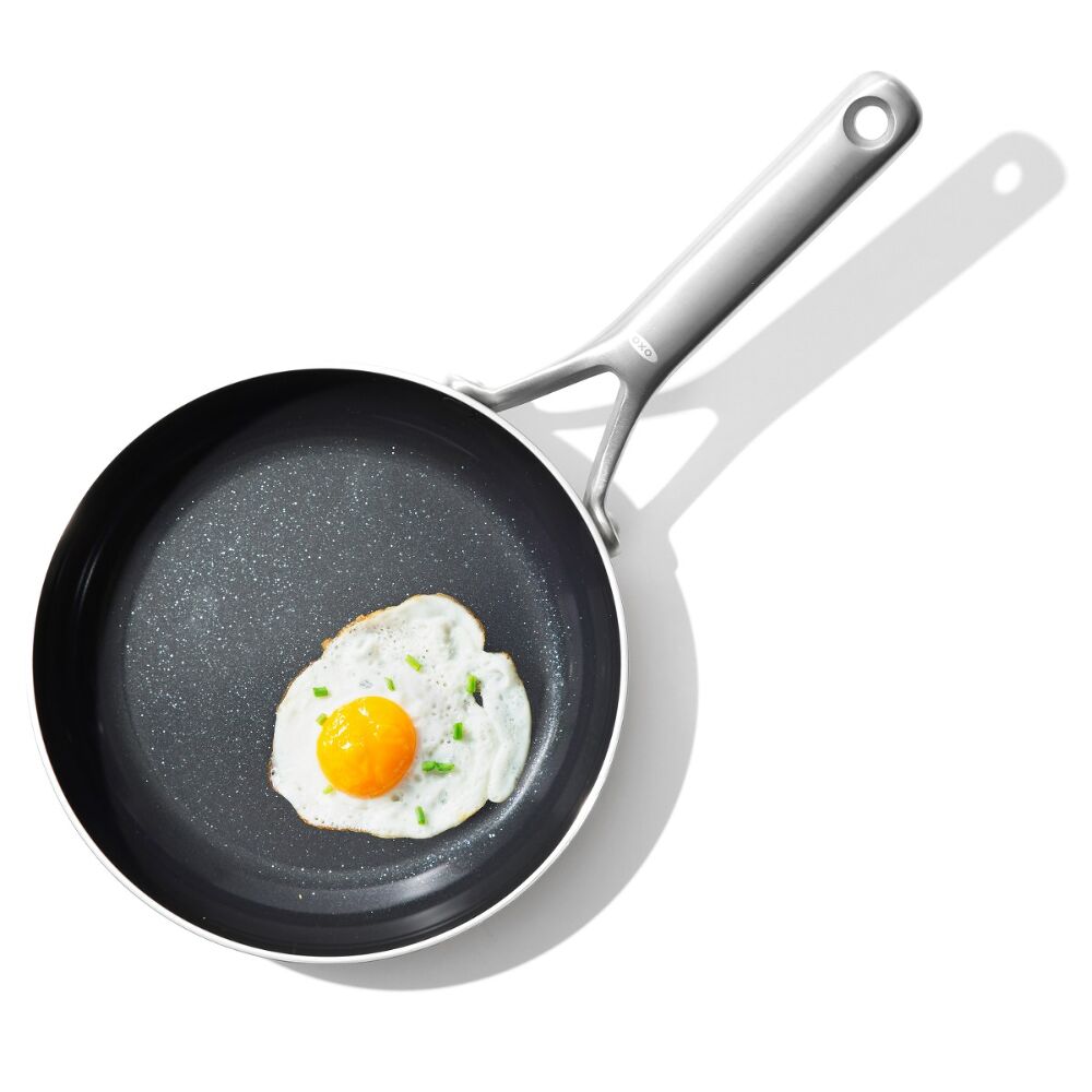 Stainless Steel Mira Series 8in Frypan - Ceramic A1