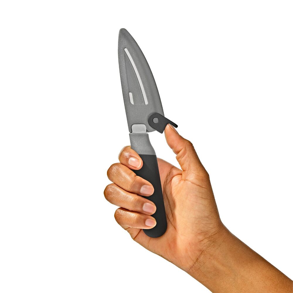 3.5 in Paring Knife with Locking Sheath Q8
