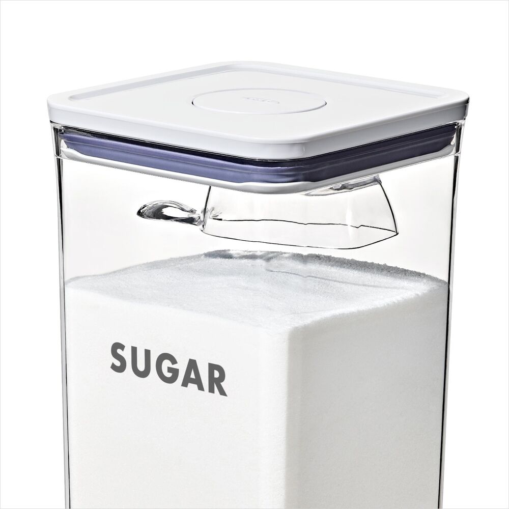 2-Piece Prelabeled POP Container Set with Scoop B8