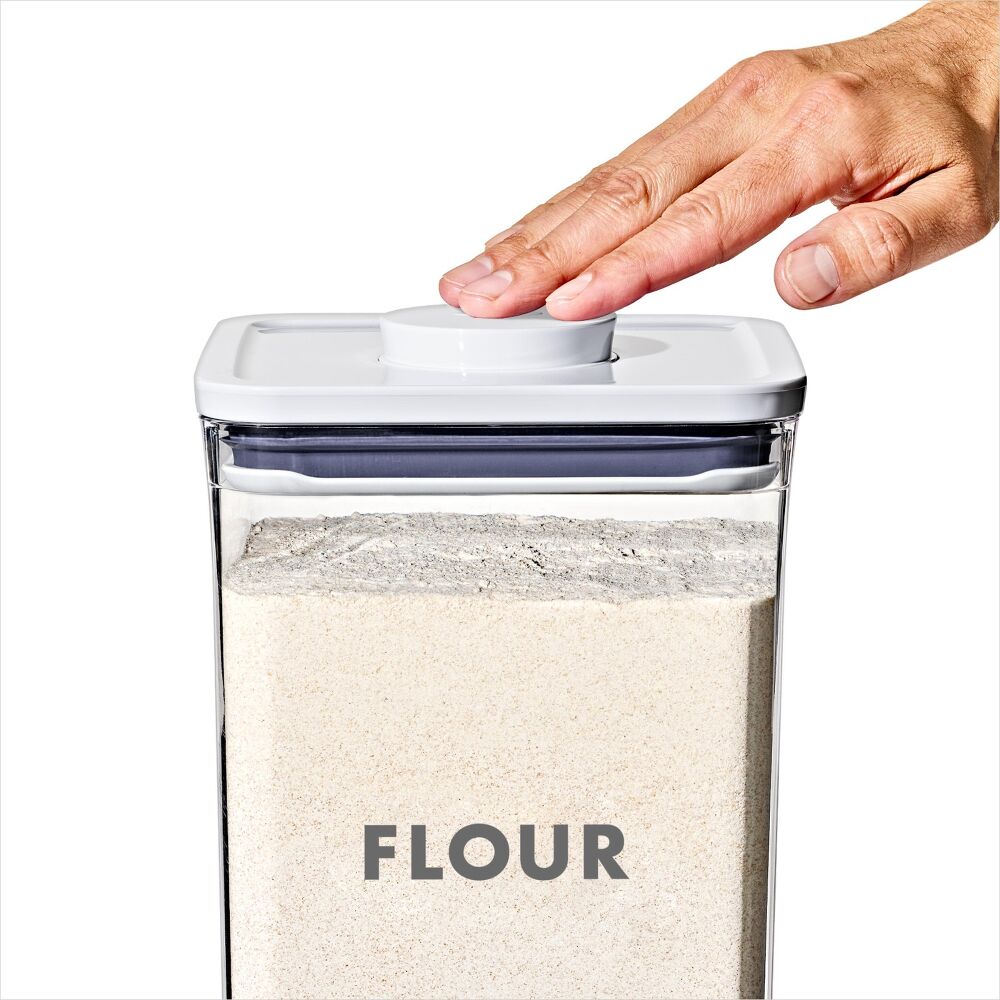 2-Piece Prelabeled POP Container Set with Scoop B8