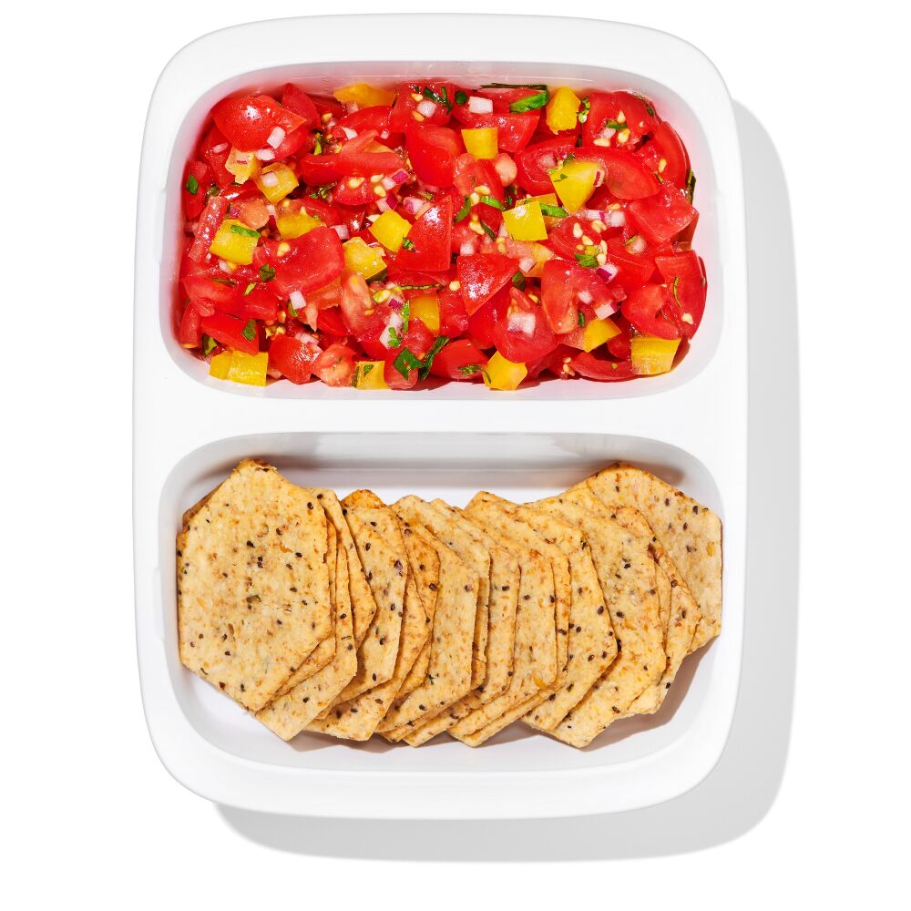 Prep & Go 2-Cup Divided Container K0