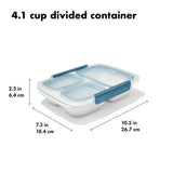 Prep & Go 4.1-Cup Divided Container - Ocean Blue M5