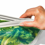Silicone Reusable Bag - Stand-Up Quart (32 oz) - Oat Y1