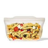 Silicone Reusable Bag - Stand-Up Quart (32 oz) - Oat Y1