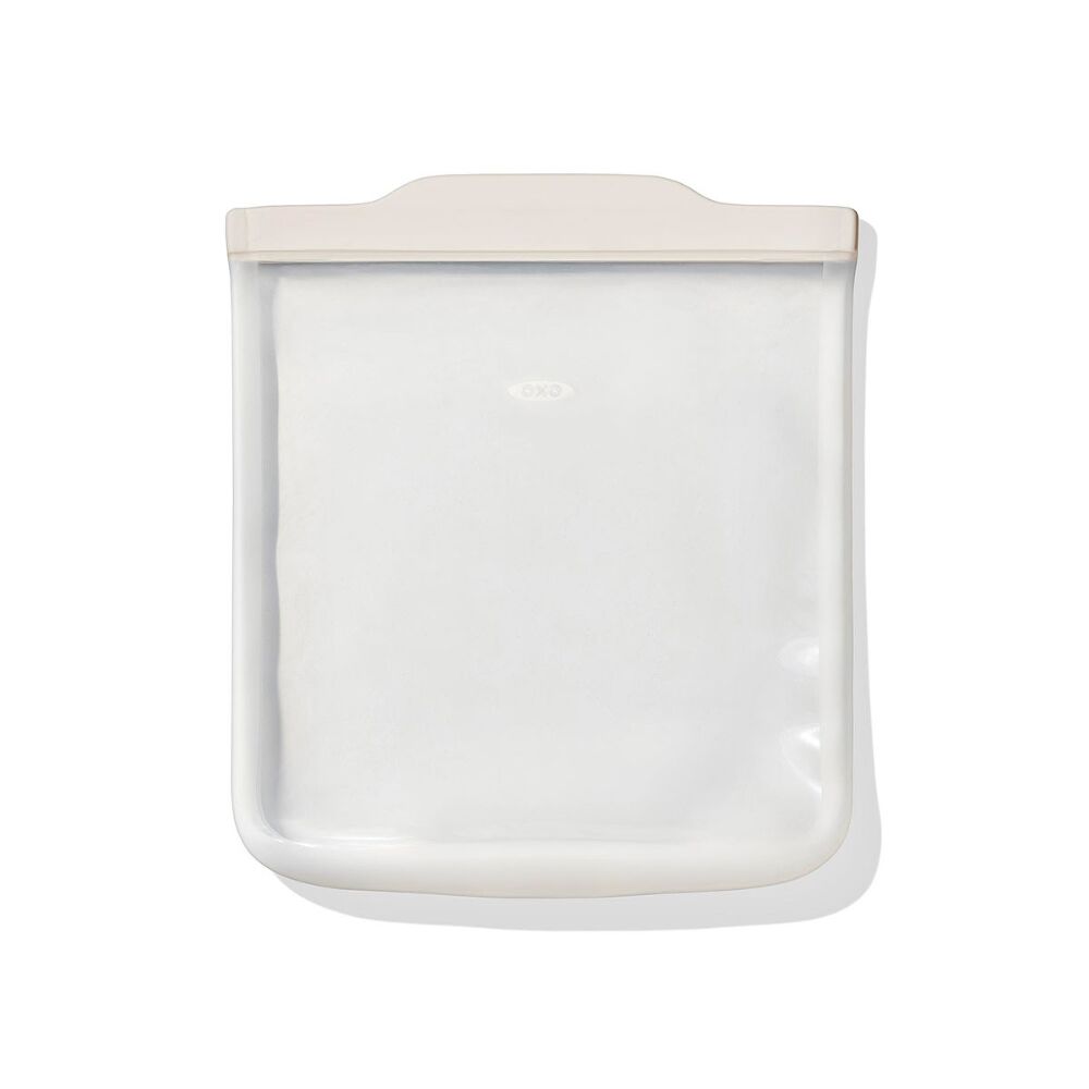 Silicone Reusable Bag - Half Gallon Bag (64 oz) - Oat Q8
