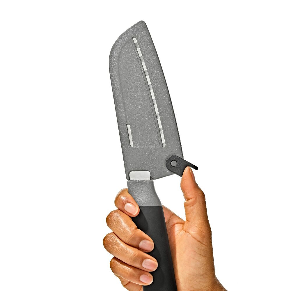 5 in Santoku Knife with Locking Sheath J4