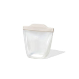 Silicone Reusable Bag - Stand-Up Cup (8 oz) - Oat X8