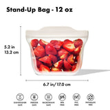 Silicone Reusable Bag - Stand-Up Snack (12 oz) – Oat E2