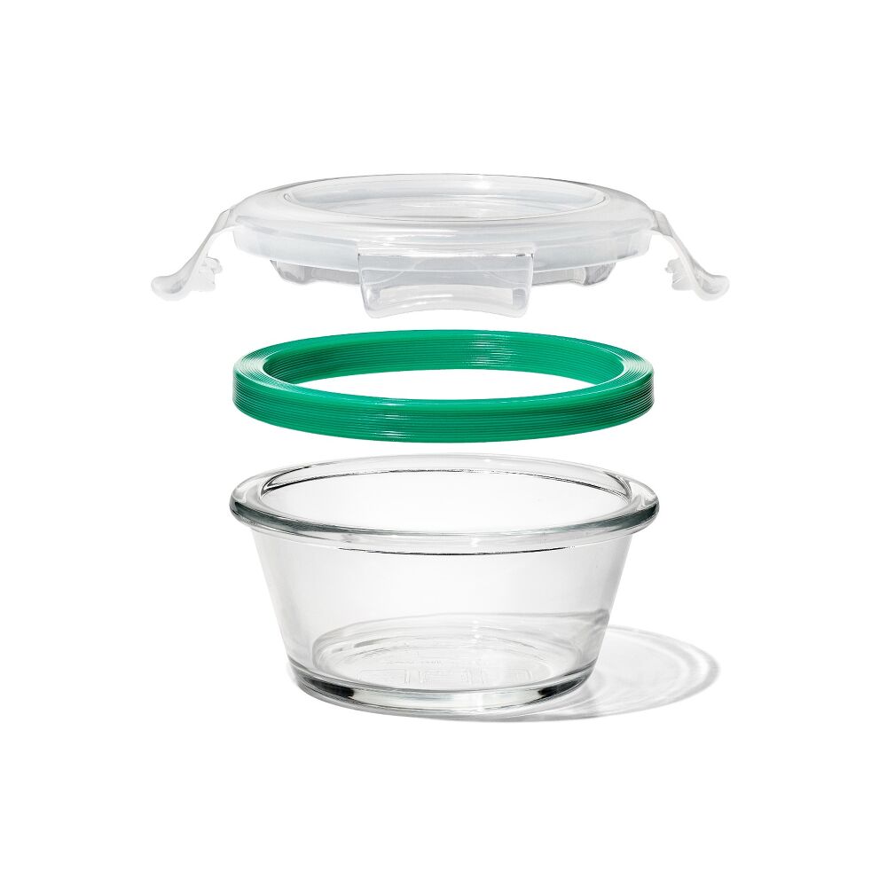 Smart Seal 8-Piece1 Cup Glass Round Container Set T7