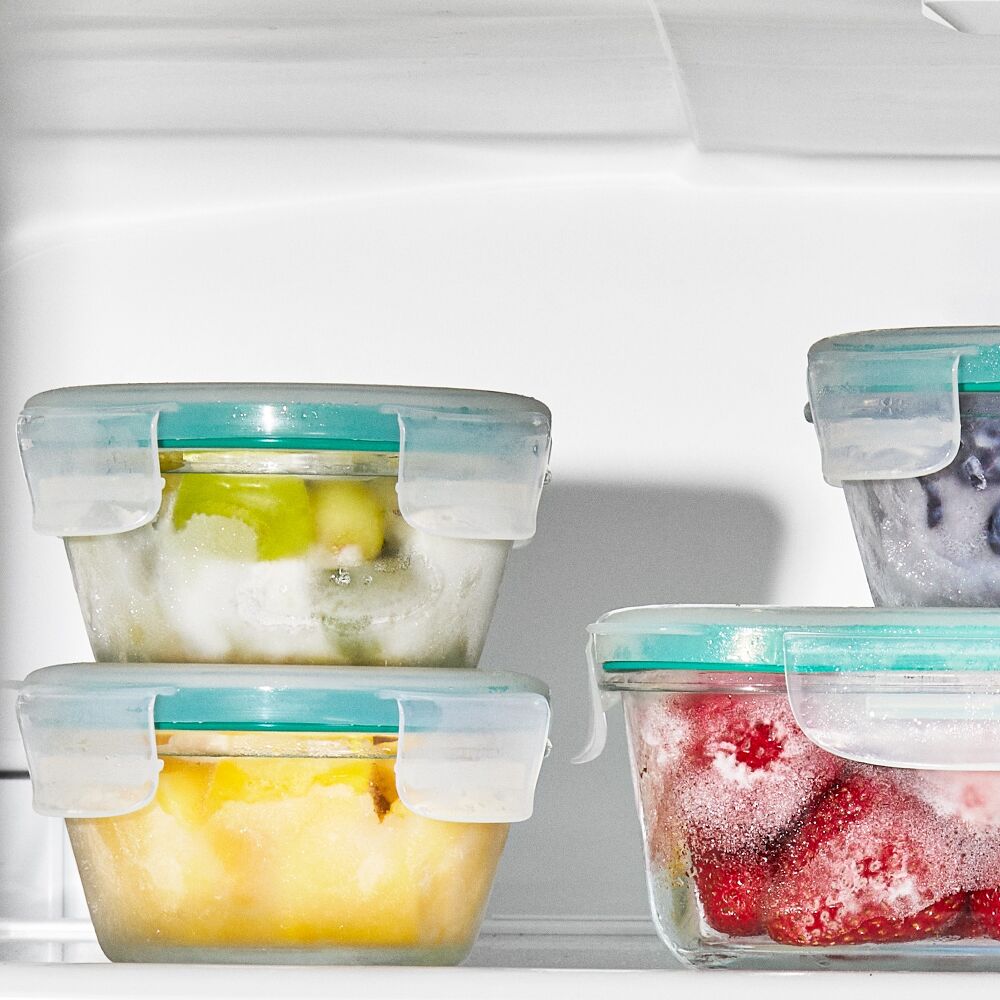 Smart Seal 8-Piece1 Cup Glass Round Container Set T7