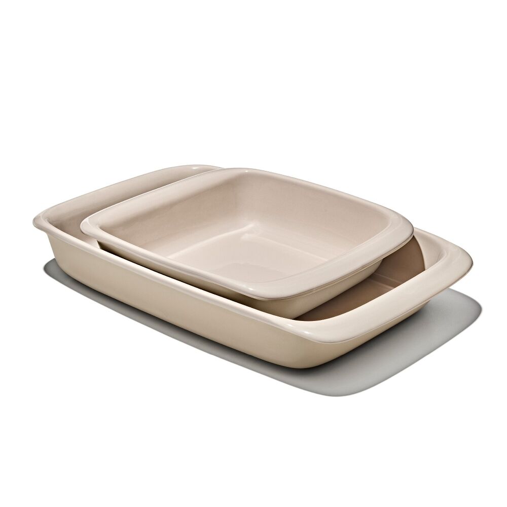 2 Qt Square Stoneware Baking Dish S6