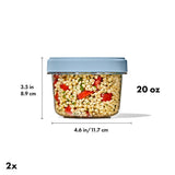 Twist & Stack Container (20 oz) – 2-Pack B0