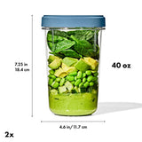 Twist & Stack Container (40 oz) - 2-Pack M5