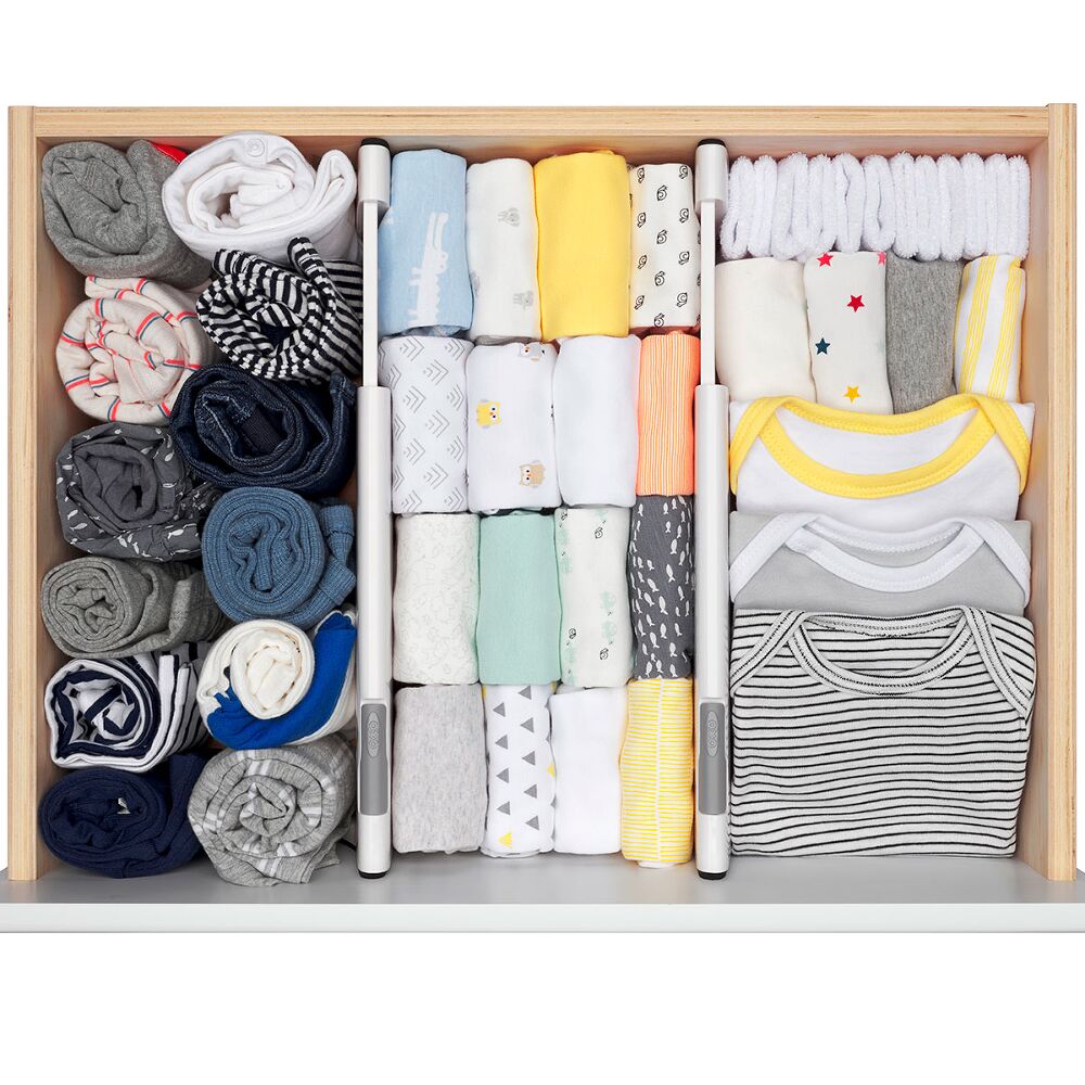OXO TOT Expandable Dresser Drawer Divider - 4 Pack J4