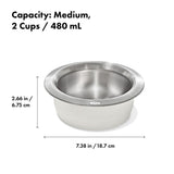 OXO Pet Nonslip Bowl - Medium, 2 Cups / 480 mL M2