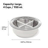 OXO Pet Easy-Clean Slow Feeder - Large, 4 Cups/950 ml G1