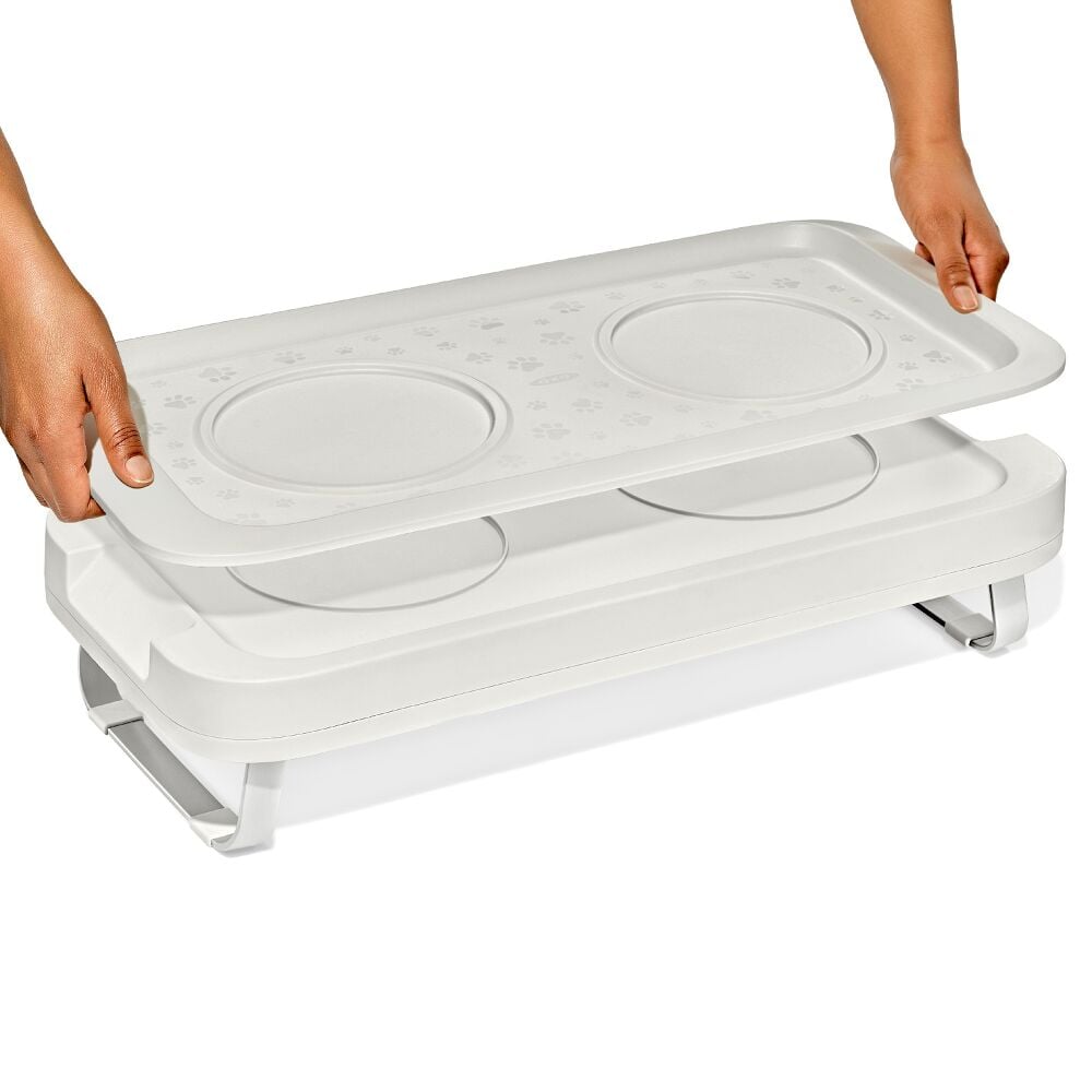 OXO Pet Adjustable Elevated Feeder U0
