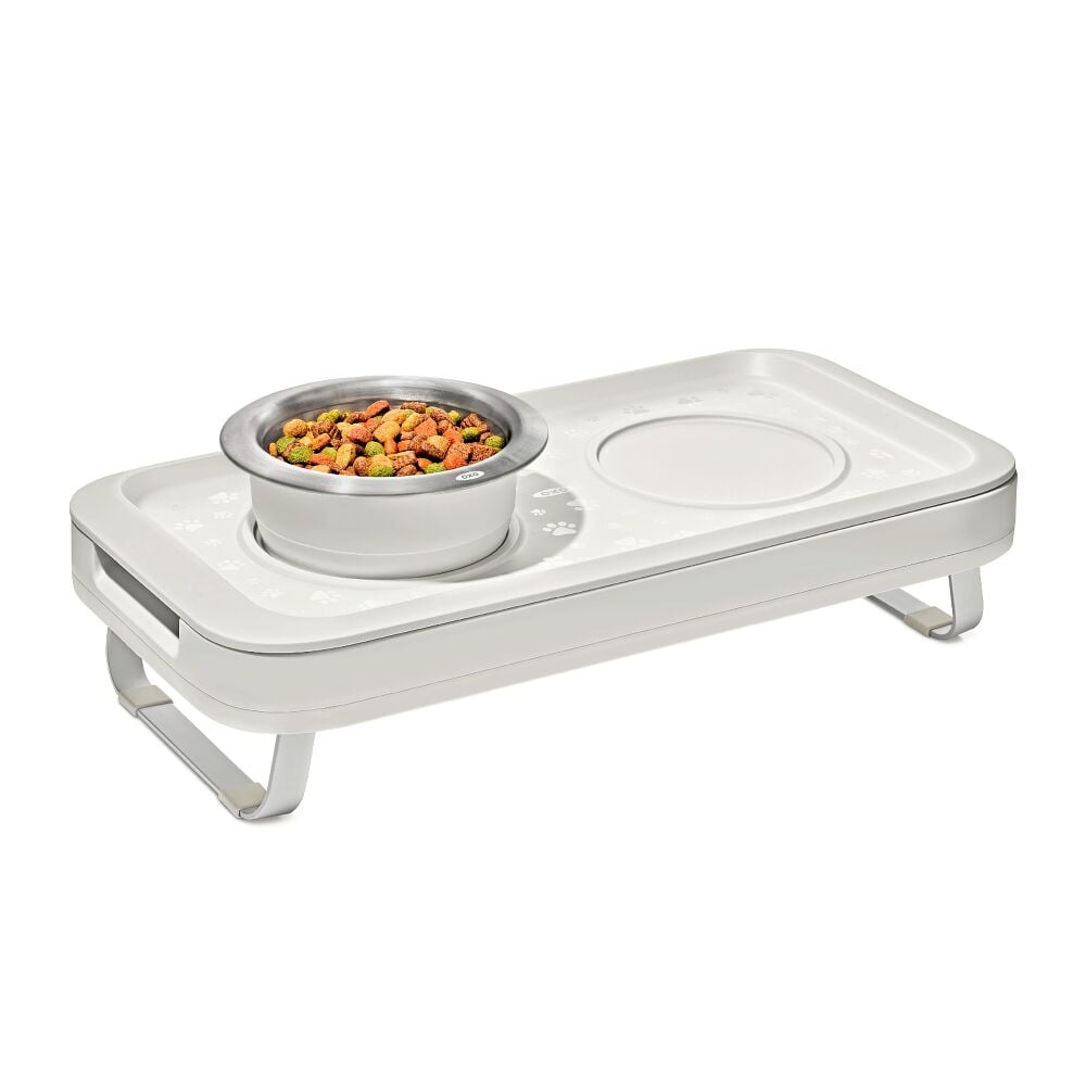 OXO Pet Adjustable Elevated Feeder U0