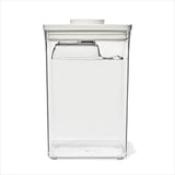 OXO Pet POP Container with Scoop — Big Square Medium — 4.4 Qt/4.2 L X7