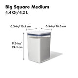 POP Container - Big Square Medium (4.4 Qt/4.2 L) R6