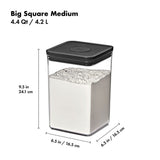 POP Container - Big Square Medium (4.4 Qt/4.2 L) R6