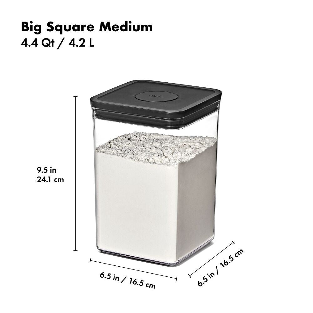 POP Container - Big Square Medium (4.4 Qt/4.2 L) R6