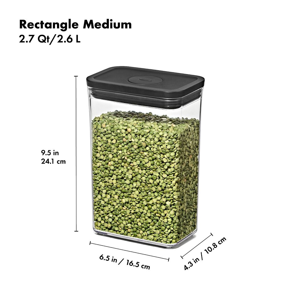 POP Container - Rectangle Medium (2.7 Qt/2.6 L) E4