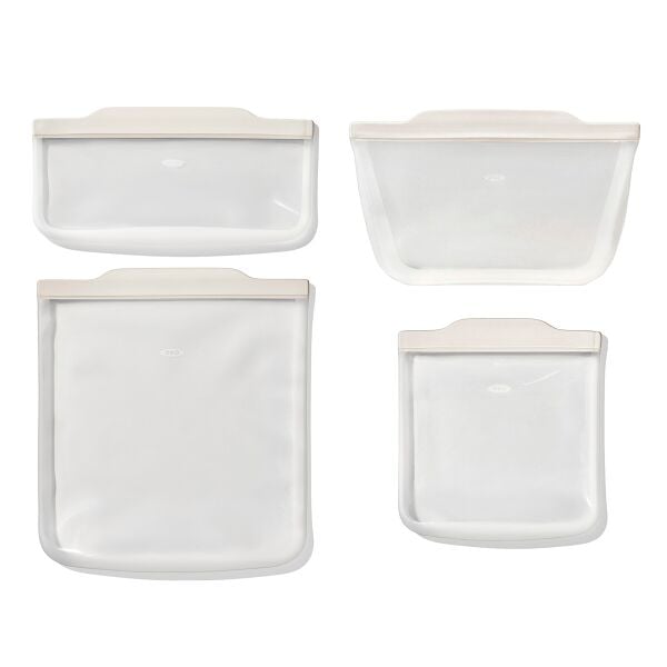 Silicone Bags Bundle - Oat N6