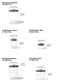 Steel 6-Piece POP Container Set H9