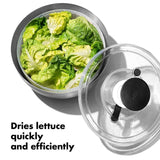 Steel Salad Spinner P1