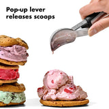 Steel Lever Ice Cream Scoop Z3