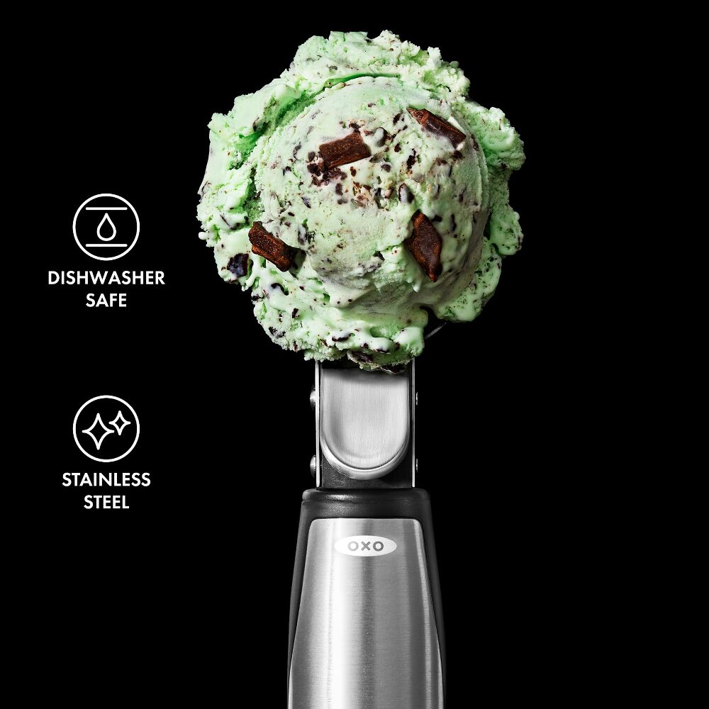 Steel Lever Ice Cream Scoop Z3
