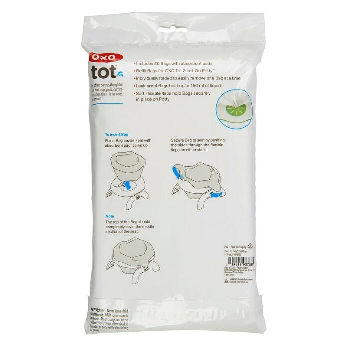 2-in-1 Go Potty™ Refill Bags - 30 Pack C2