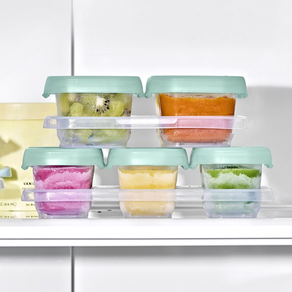 12-Piece Baby Blocks Food Storage Container Set - Opal D5