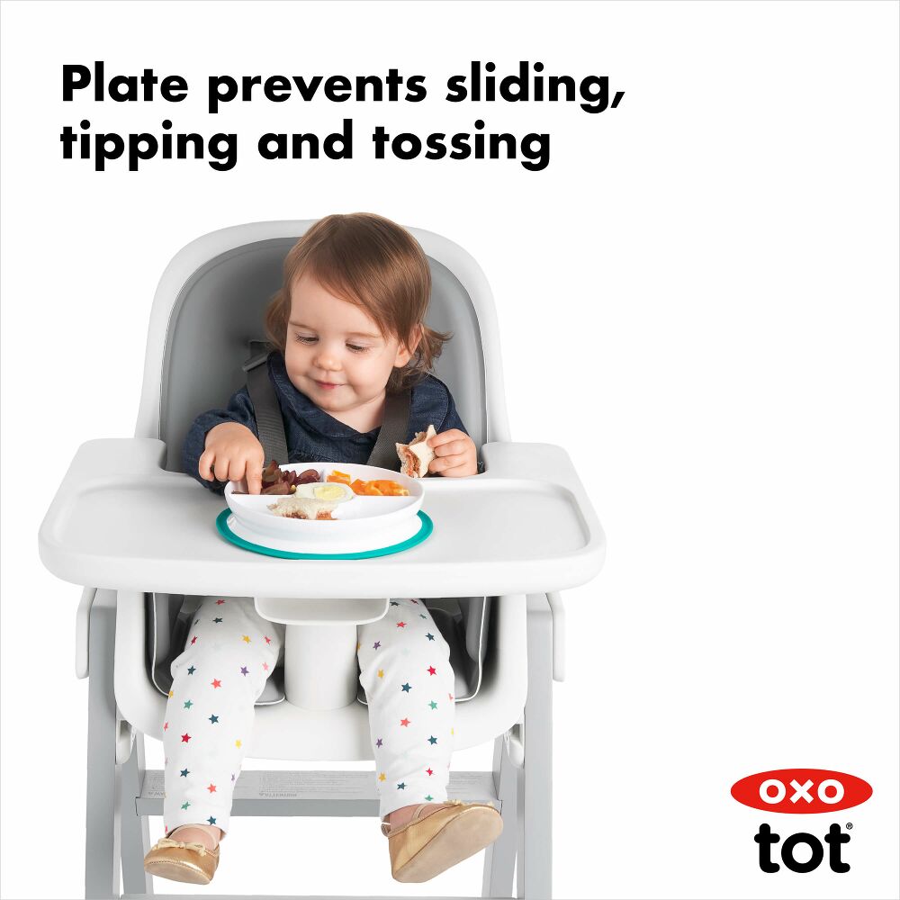 Stick & Stay Suction Divided Plate G4