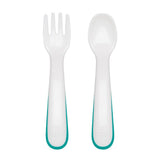 On-the-Go Plastic Fork and Spoon Set with Travel Case Z5