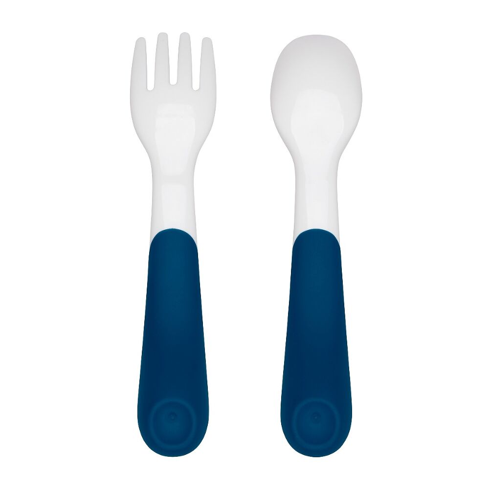 On-the-Go Plastic Fork and Spoon Set with Travel Case R0