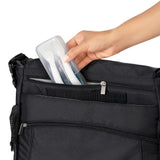 On-the-Go Plastic Fork and Spoon Set with Travel Case R0