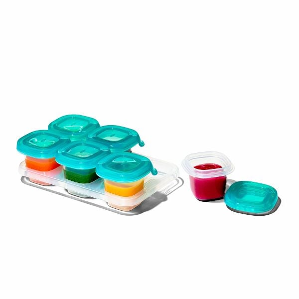 2 oz Baby Blocks™ Silicone Freezer Storage Containers Z7